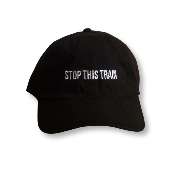 BONÉ - STOP THIS TRAIN PRETO